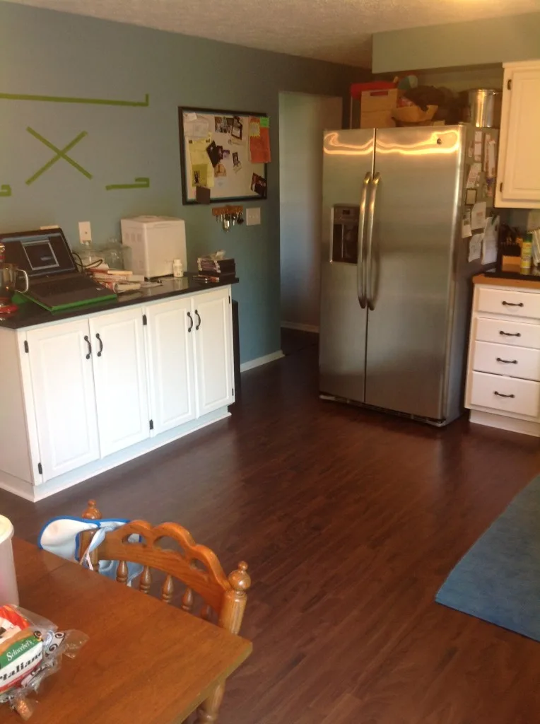 IKEA Tundra Review- the other side of the room after installing the flooring