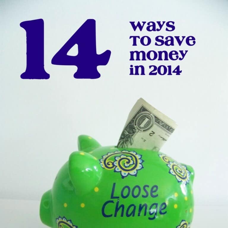 One Thrifty Mama's 14 Ways to Save Money in 2014
