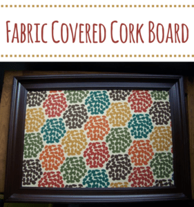 How to Make a Fabric Covered Bulletin Board – Mary Martha Mama