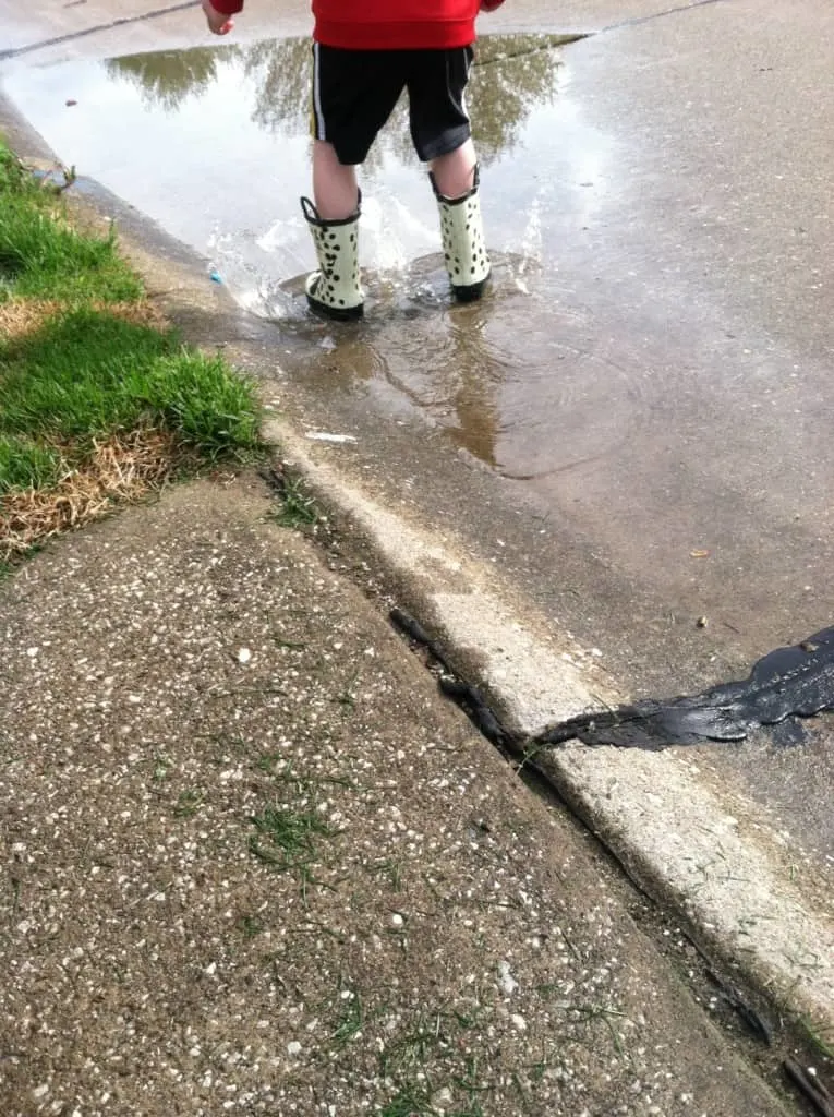 puddle splash 
