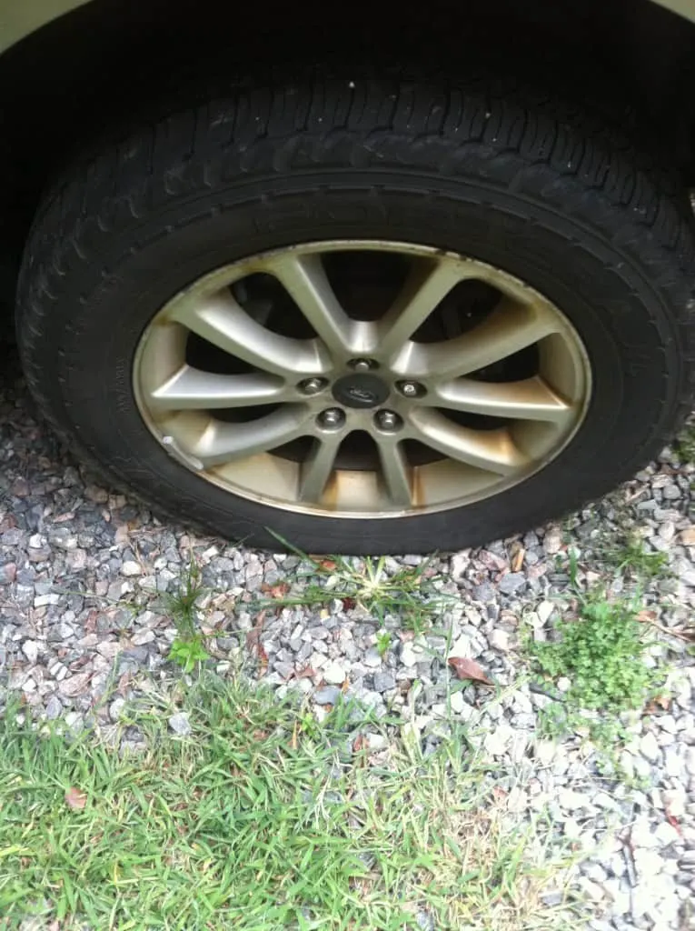 flat tire