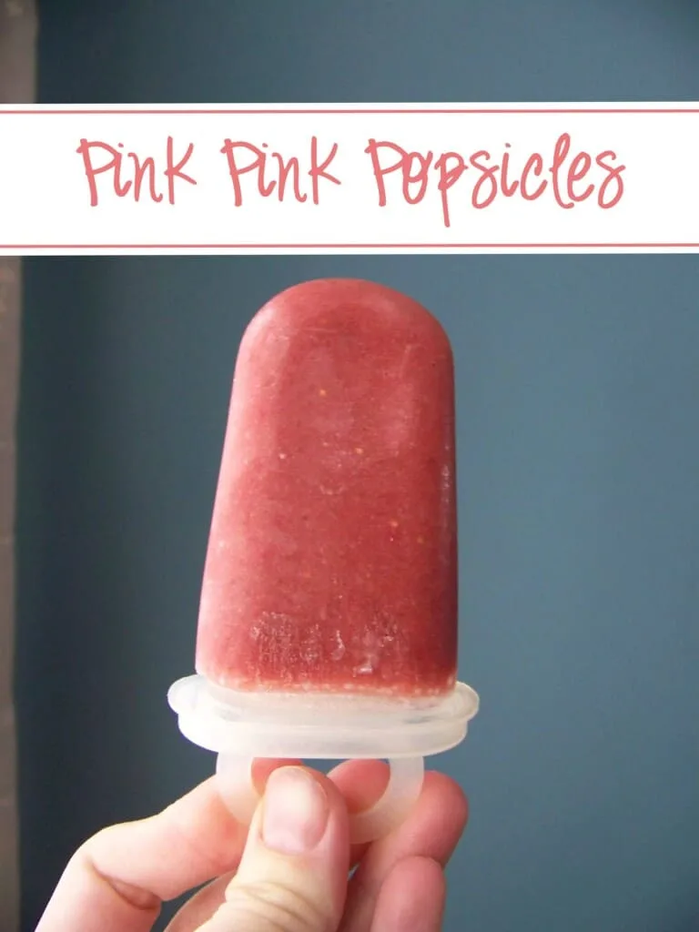 pink pink popsicles held by a hand