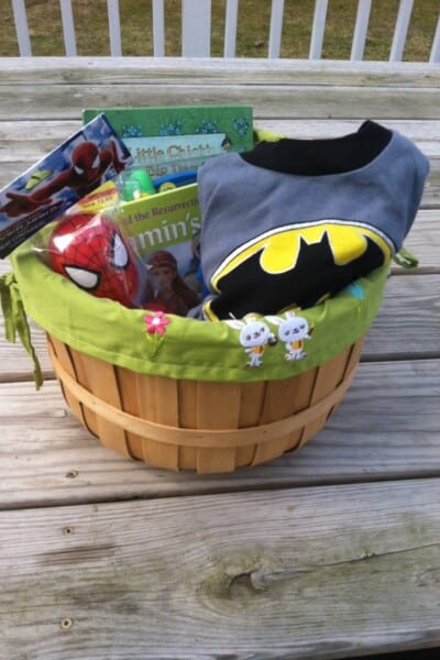 easter basket 4 year old boy