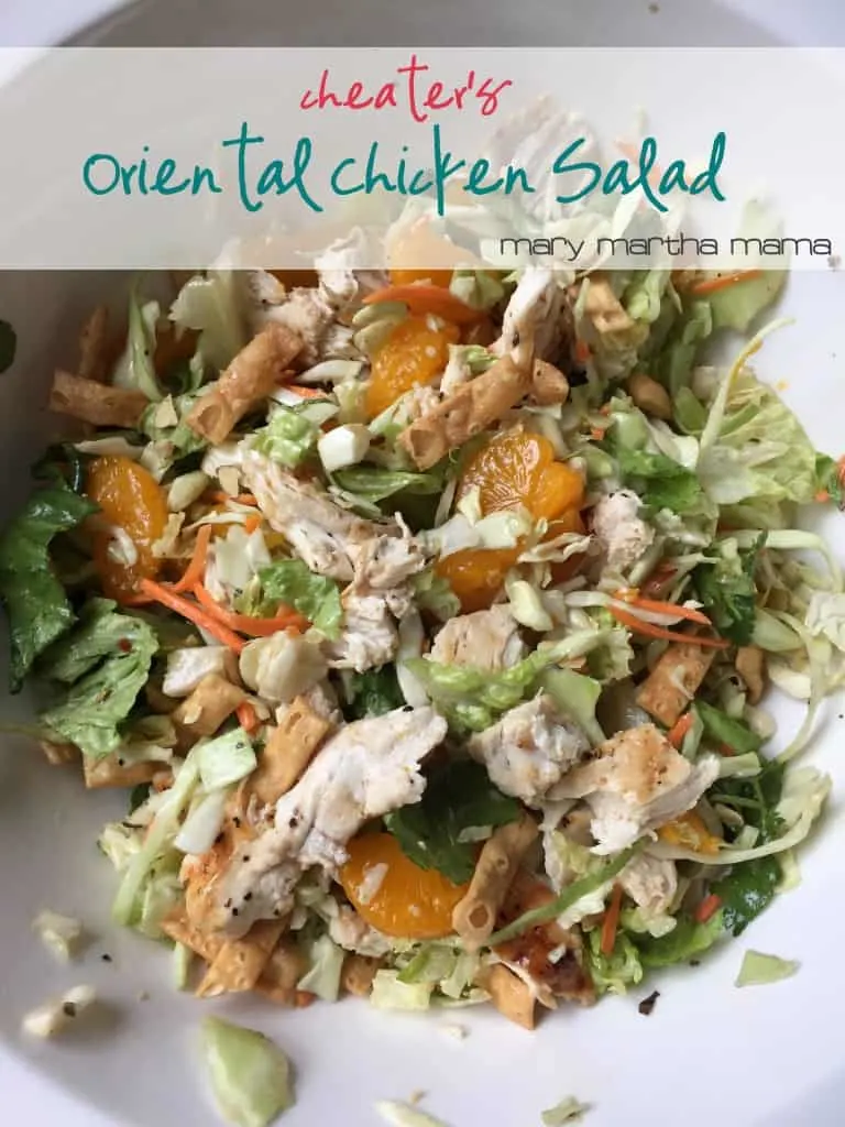 cheaters oriental chicken salad