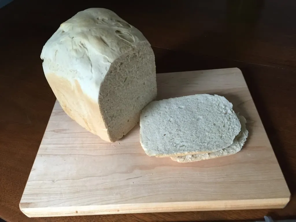 bread on a cutting board
