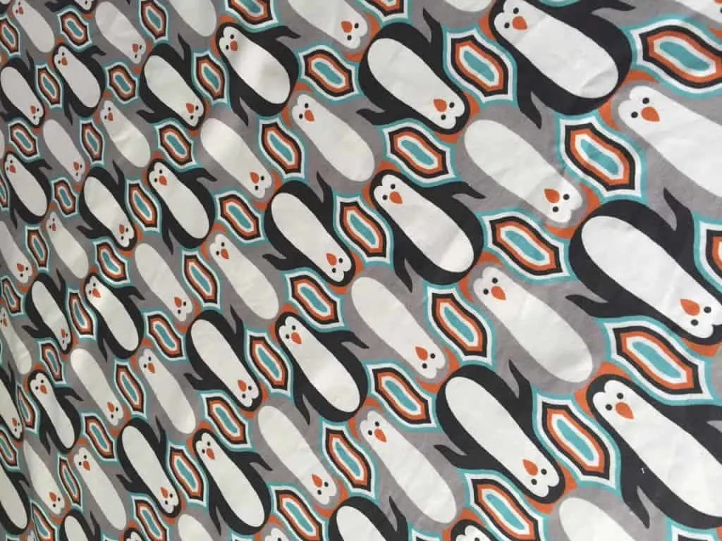 penguin fabric