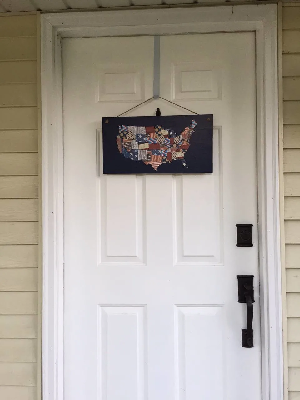the sign from further back