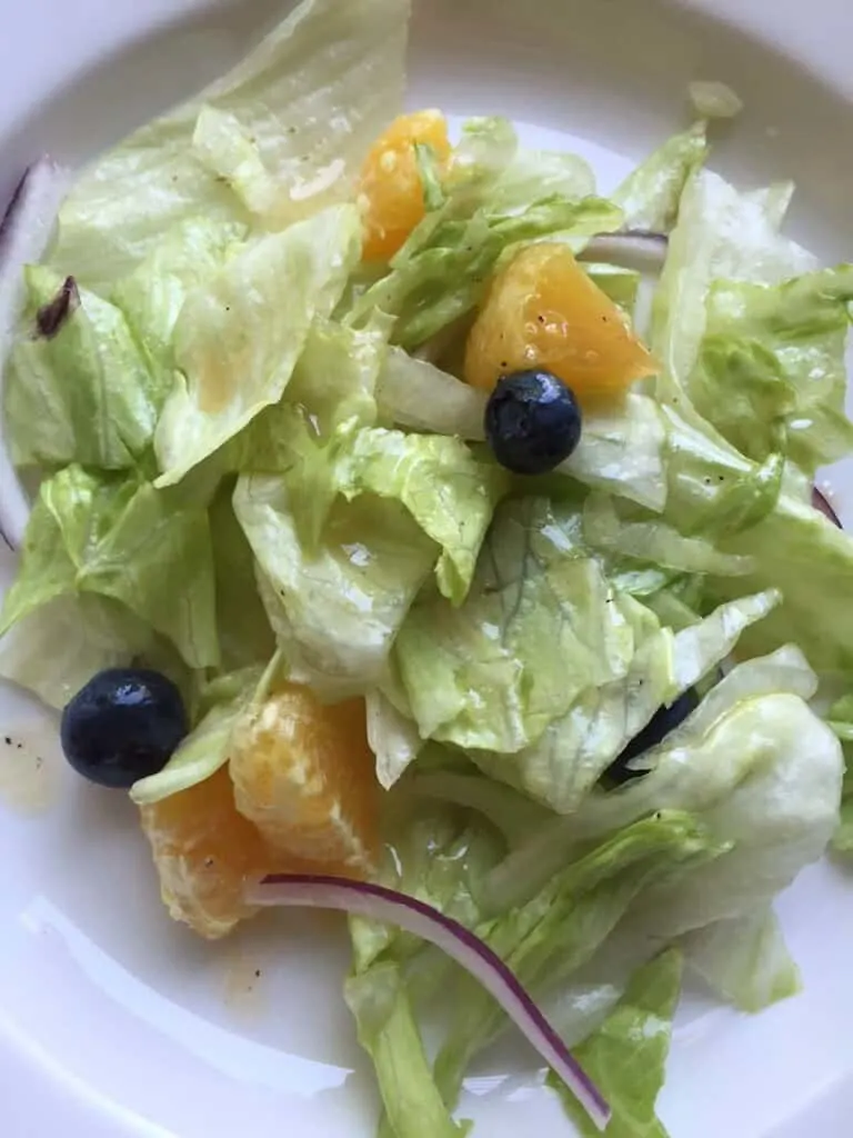 orange blueberry salad