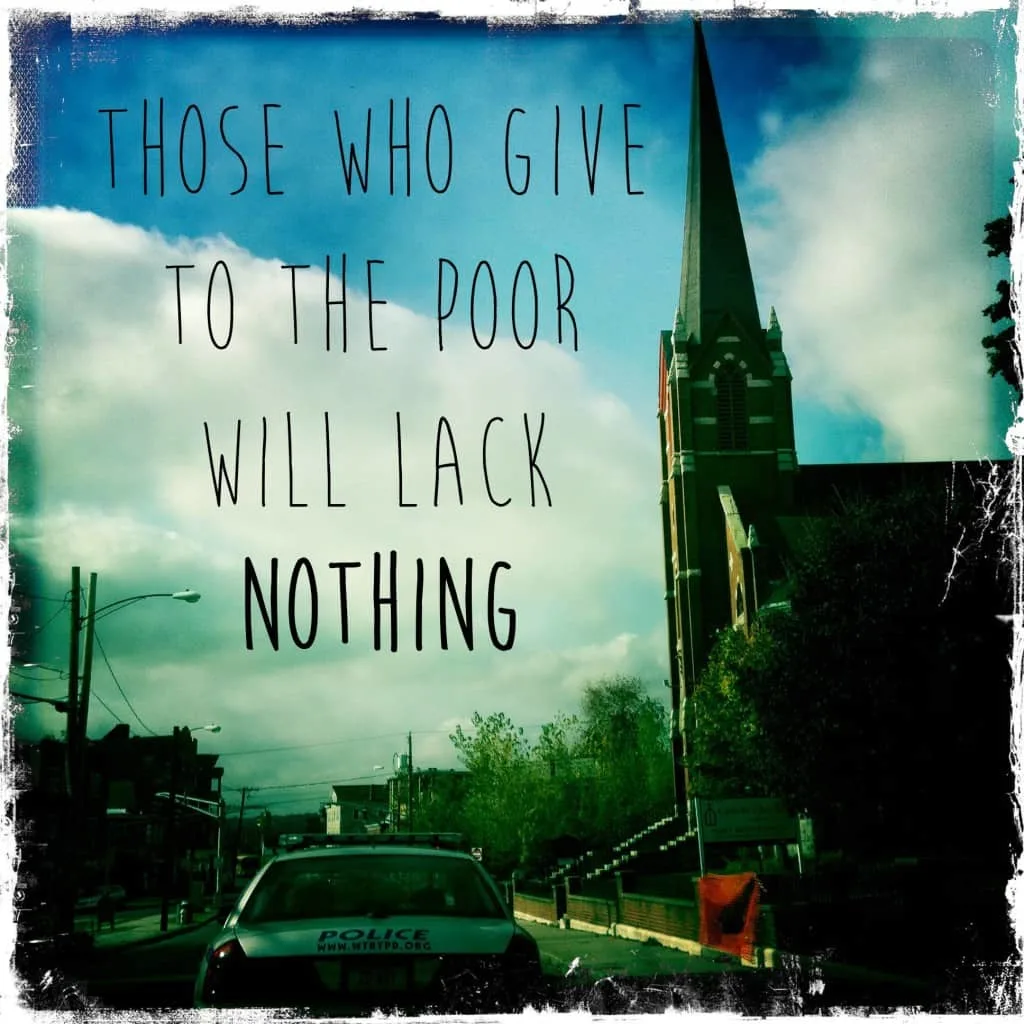 proverbs 28 27