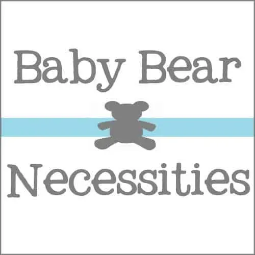 baby bear necessities new square logo with border