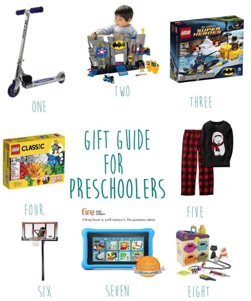christmas gift guide preschooler