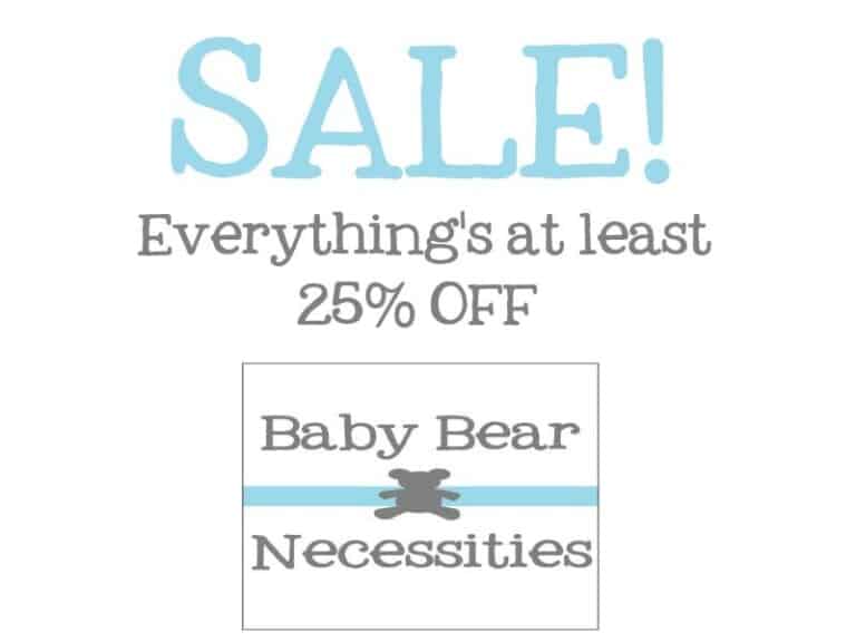 Baby Bear Necessities SALE!