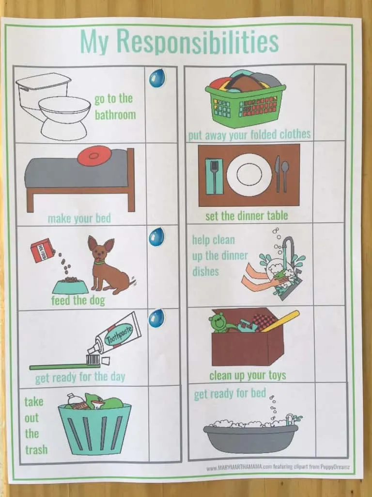 responsibility chart pic