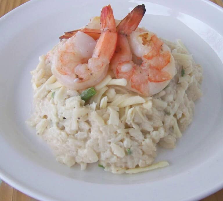 Shrimp & Asparagus Risotto Recipe