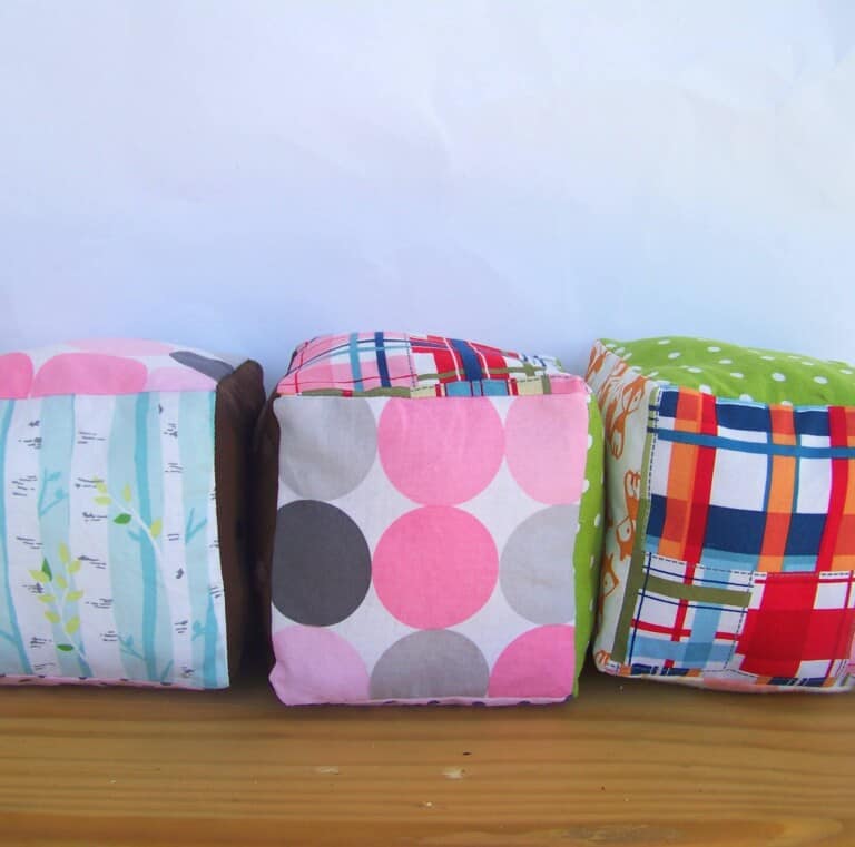 Fabric Baby Block Tutorial