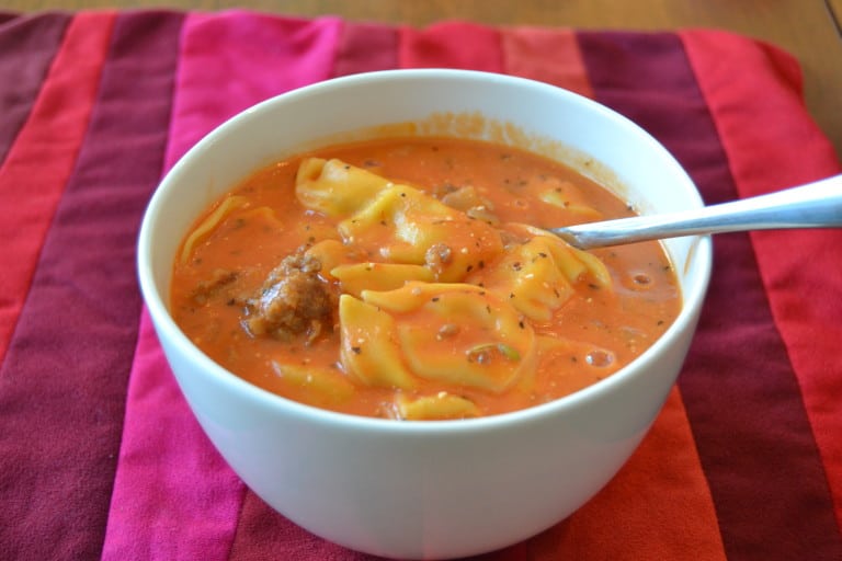 Creamy Italian Tortellini Soup Recipe