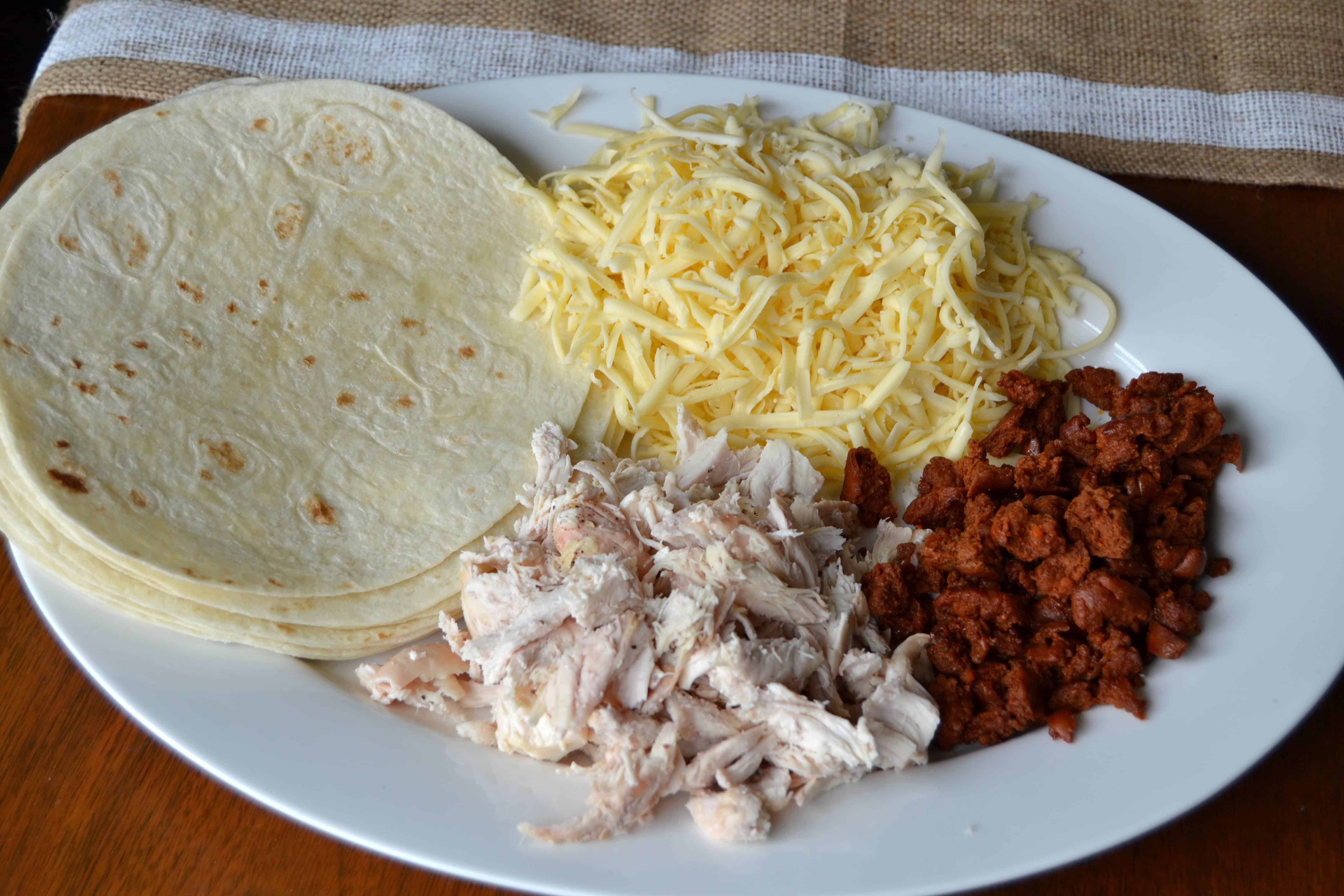 Chicken Chorizo Quesadillas Mary Martha Mama