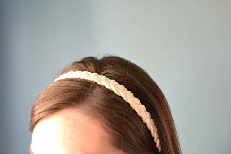 Easy DIY Rope Headband