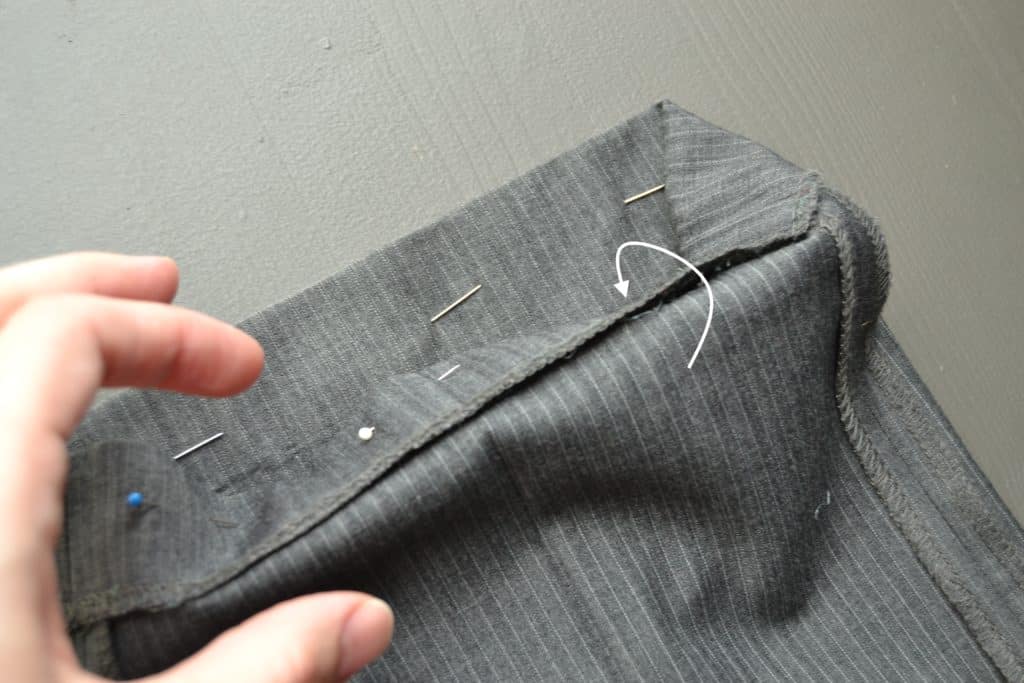 How to Fix a Busted Hem on a Pair of Pants Mary Martha Mama