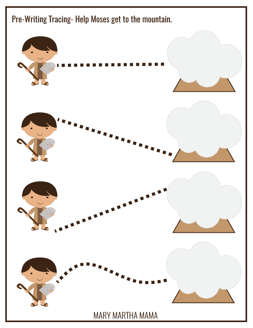 10 Commandments tracing