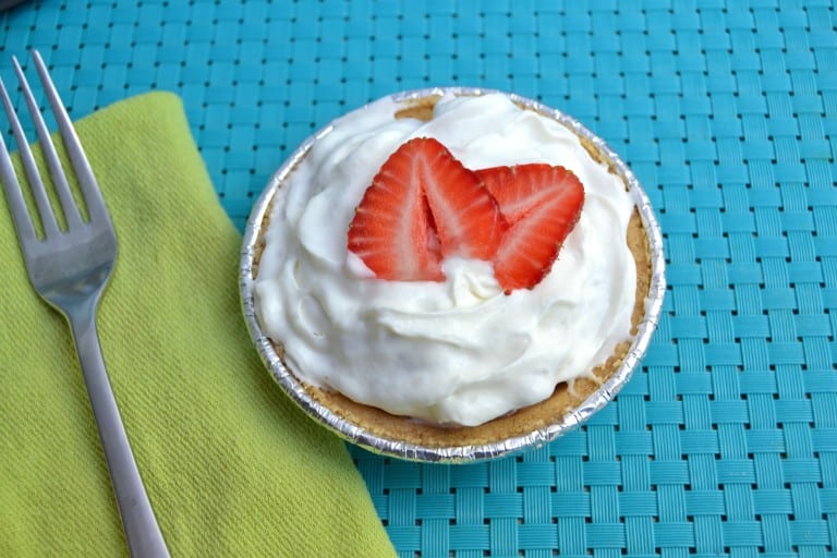 Effortless Strawberry Cheesecake Mini Pies