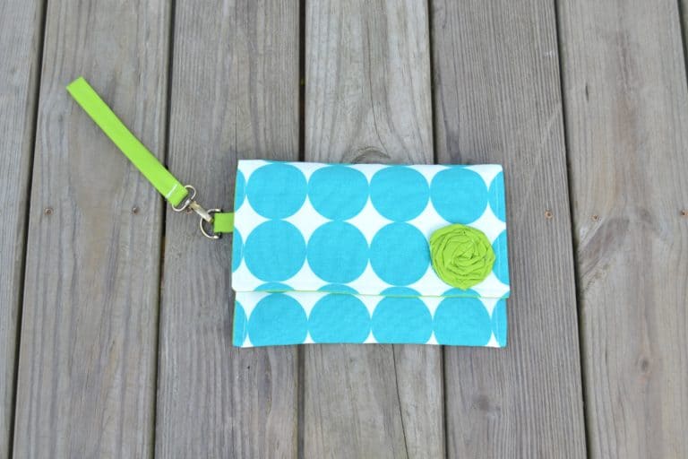 DIY Diaper Clutch
