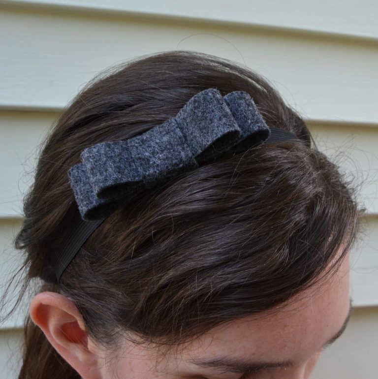 Double Loop Bow Headband