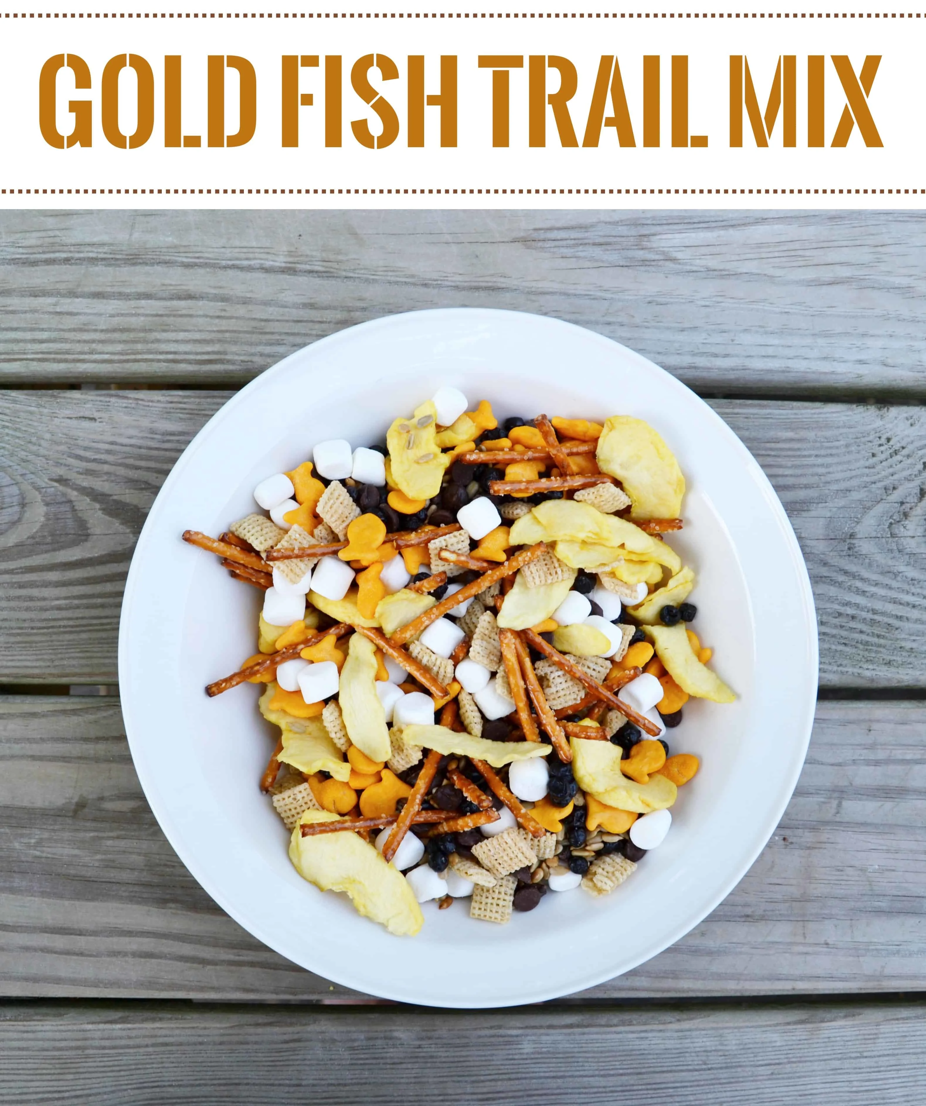Goldfish trail mix