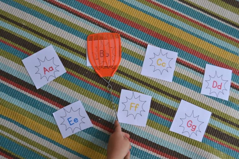 Super Hero Swat! [A Letter Learning Game]