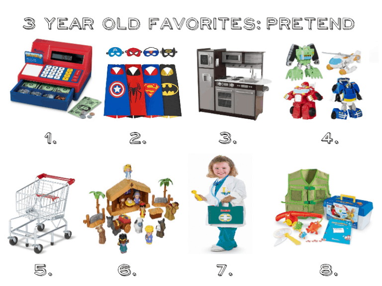 Gift Guide for 3 Year Old Boys