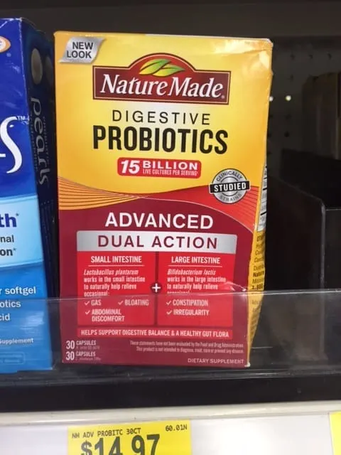 naturemade in store probiotics
