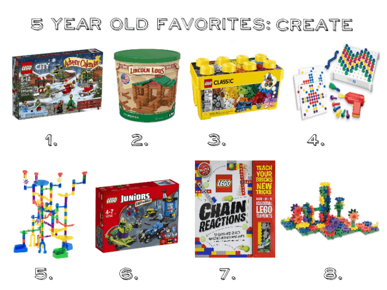 Gift Guide for 5 Year Old Boys