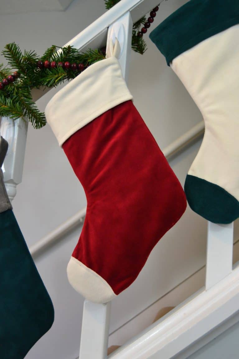 Cuffed Christmas Stocking Tutorial
