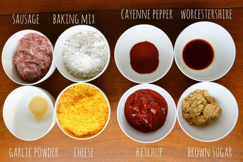 Cheesy Sausage Balls with Tangy Ketchup Mary Martha Mama