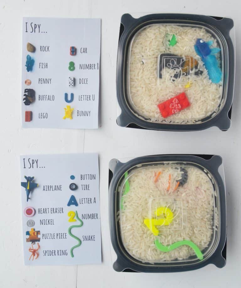DIY I Spy... Travel Containers