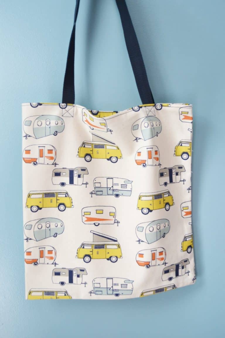 The DIY Canvas Tote Bag That's Super Simple