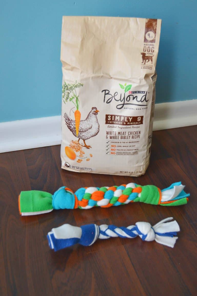 DIY Fleece Dog Toy Tutorial Mary Martha Mama