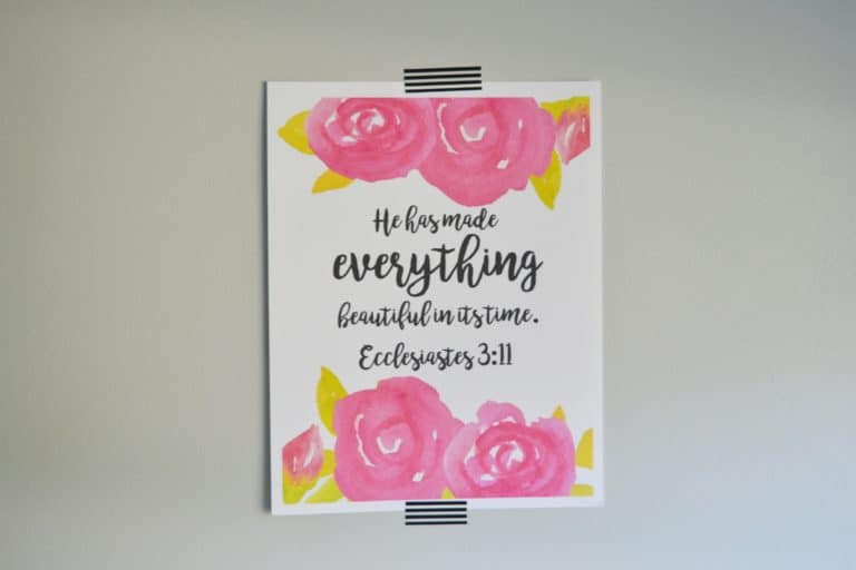 Scripture Printables