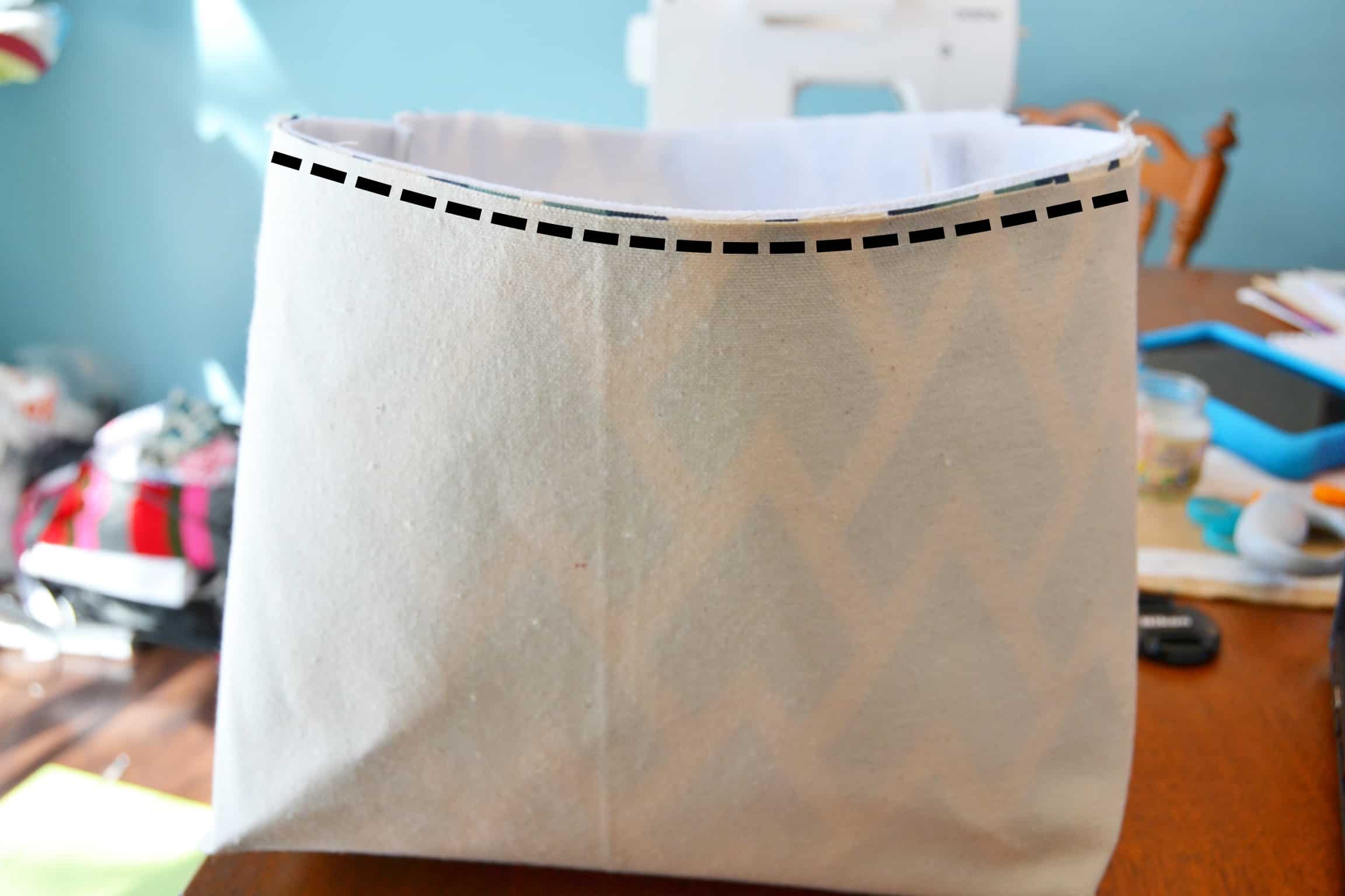 Fabric Basket Tutorial Mary Martha Mama