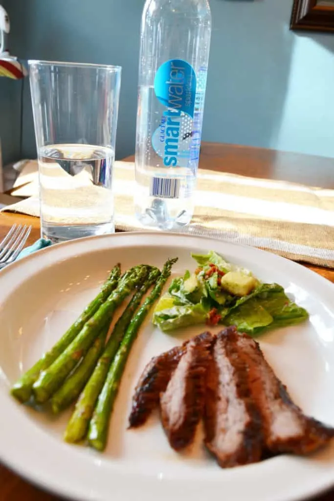 meal with water