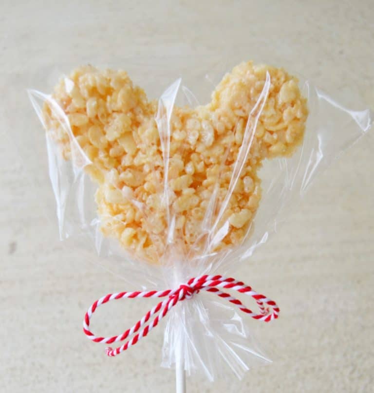 Mickey Mouse Rice Krispie Treats