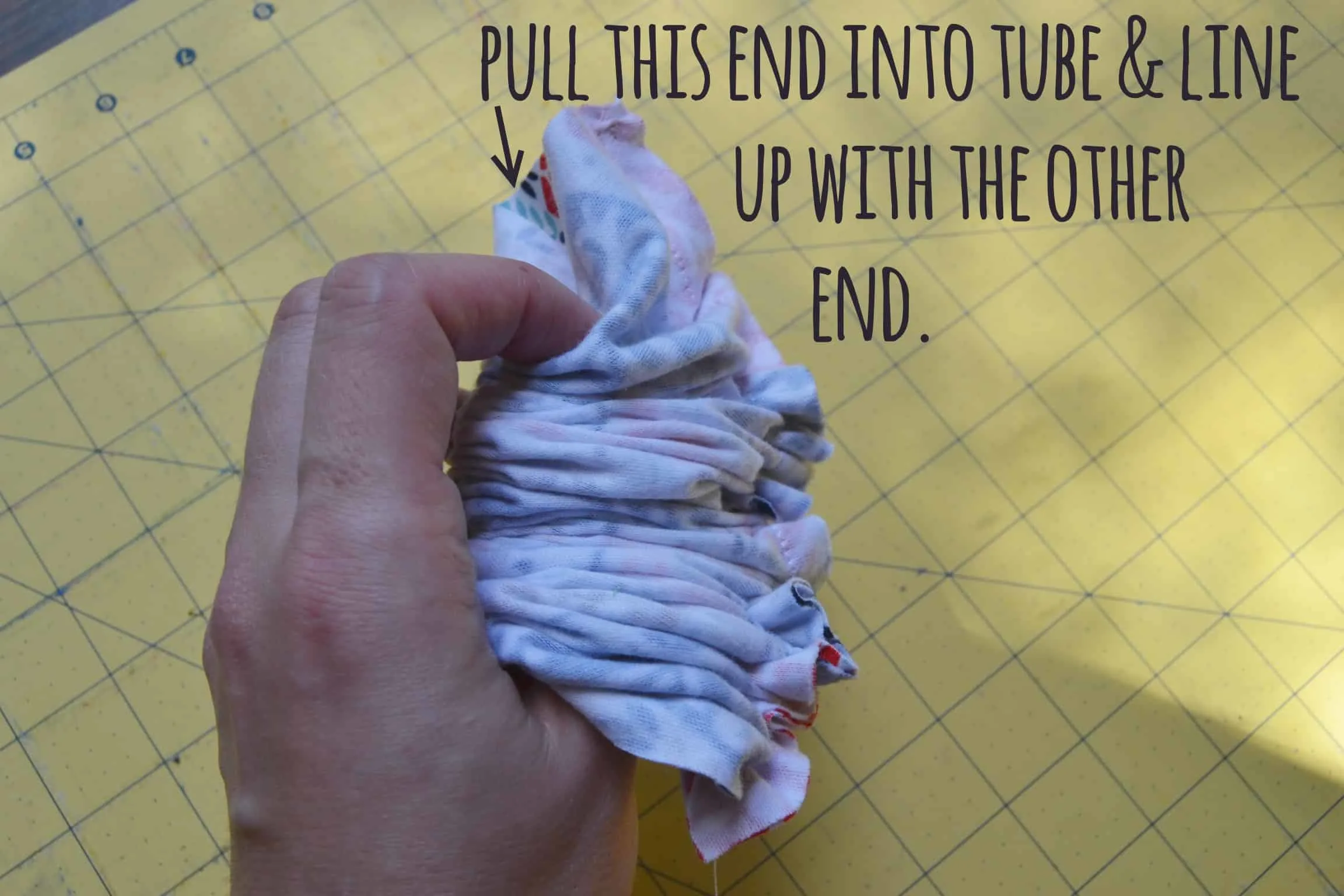 turning the tube