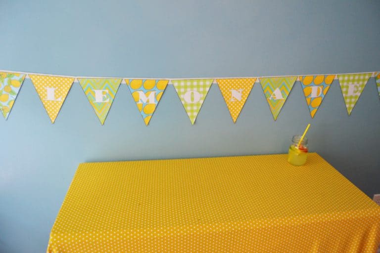 Printable Lemonade Banner [Great Lemonade Sign] – Mary Martha Mama