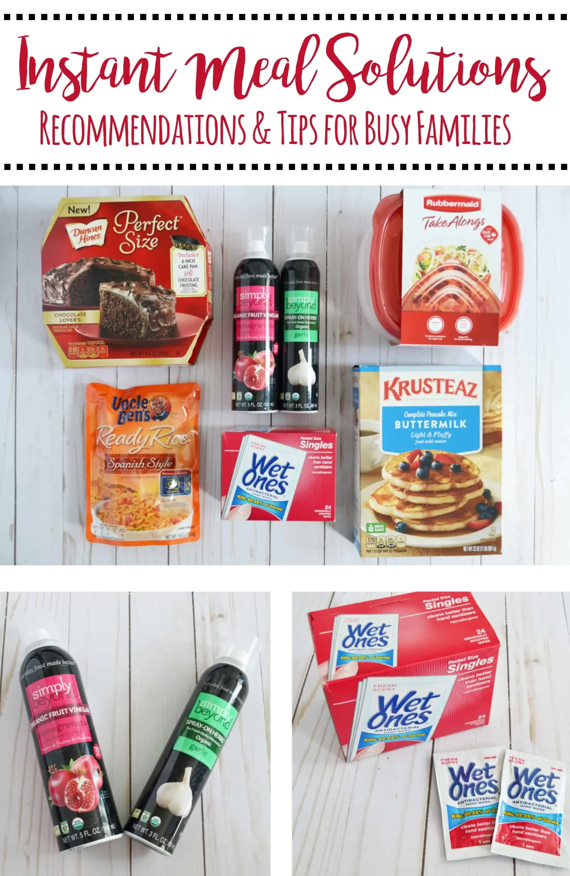 Meal Tips for busy families