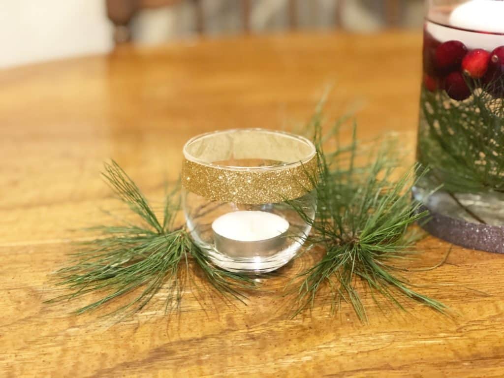 Easy Glitter Votive Tutorial Mary Martha Mama