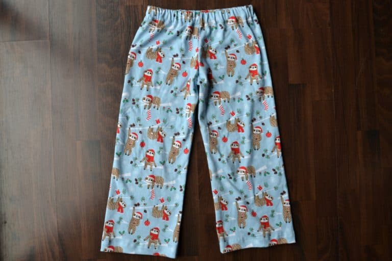 Easy DIY Pajama Pants [No Pattern Needed]