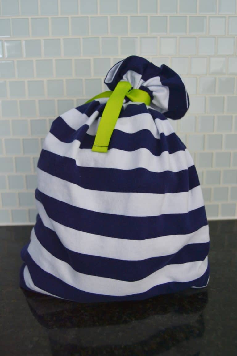 DIY Laundry Bag for Gym Clothes Mary Martha Mama