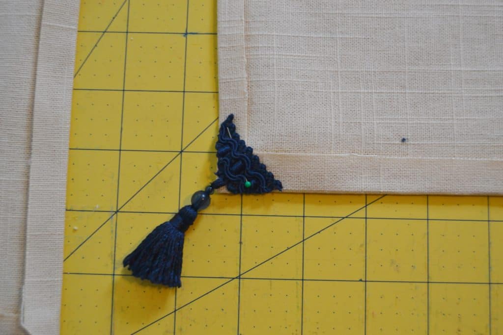 DIY Tassel Pillow Mary Martha Mama