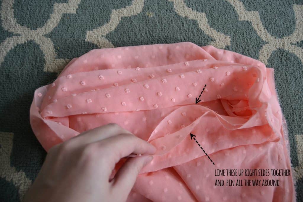 How to Sew an Infinity Scarf Mary Martha Mama