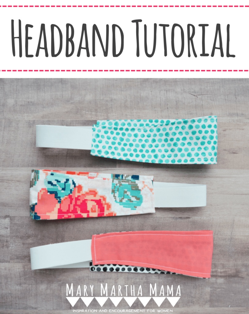 DIY Headband [StepbyStep Tutorial with Pictures] Mary Martha Mama